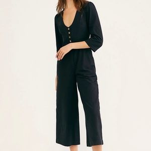 NWOT Free People Back Into It jumpsuit